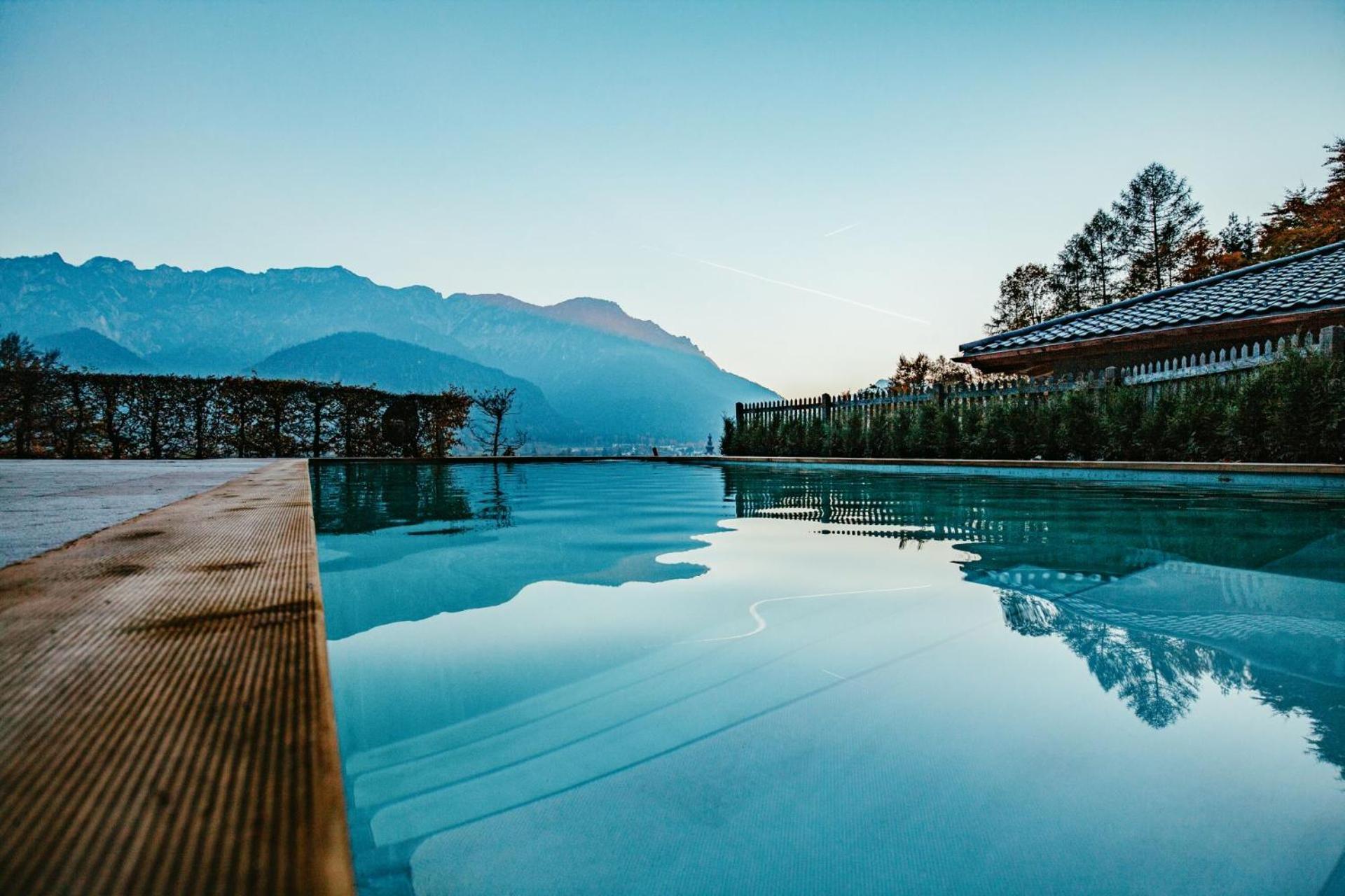 Luxus Ferienhaus Salzburg Chalet Mit Pool, Sauna, Whirlpool, Kamin Grossgmain Exteriör bild