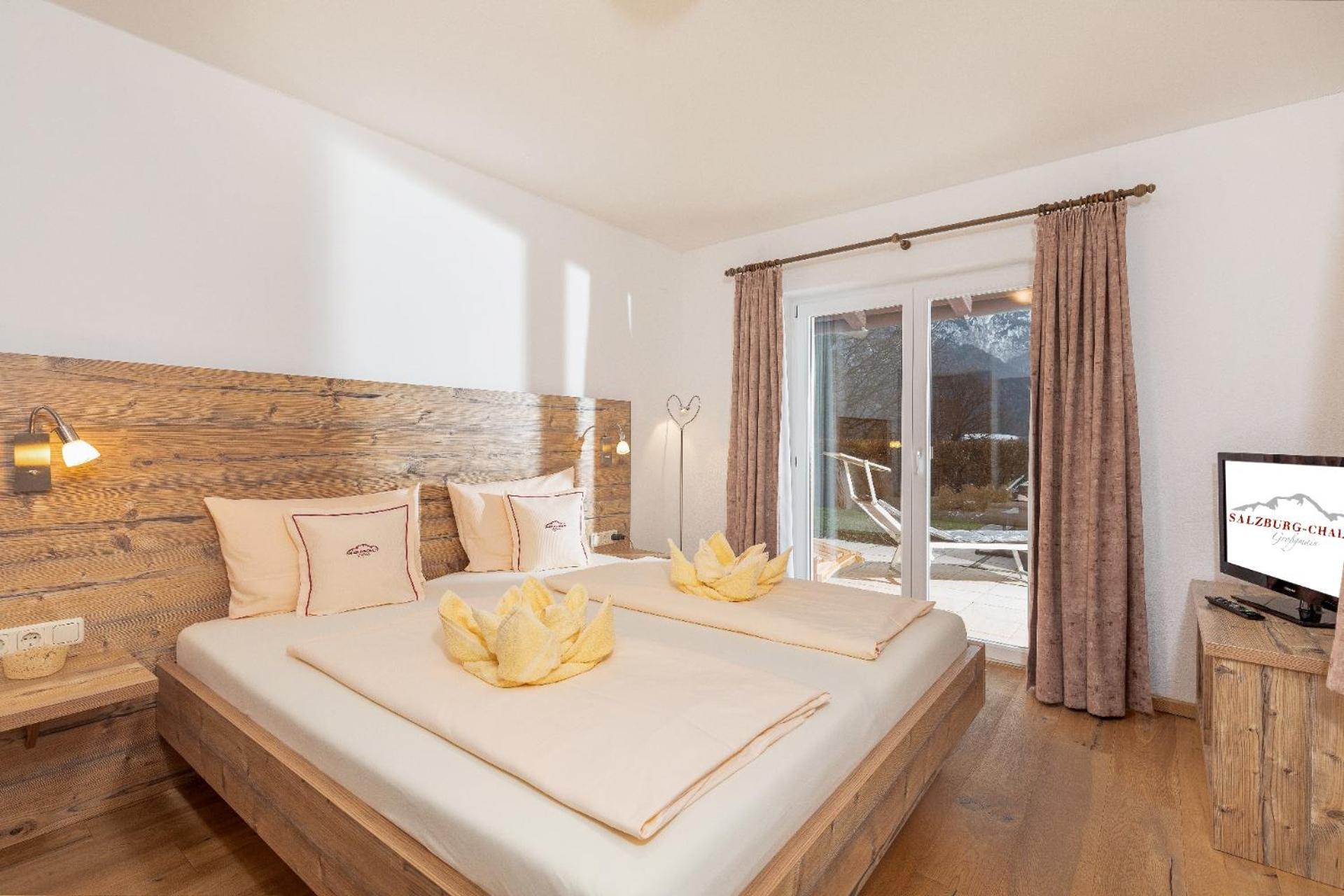 Luxus Ferienhaus Salzburg Chalet Mit Pool, Sauna, Whirlpool, Kamin Grossgmain Exteriör bild